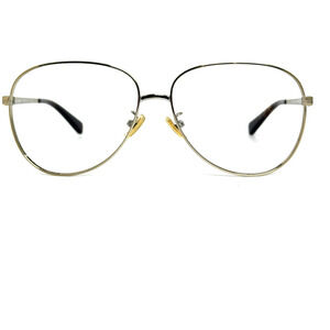 Coach‎ HC7094 900574 Gold Aviator Brown Gradient 60mm Non-Polarized H17288